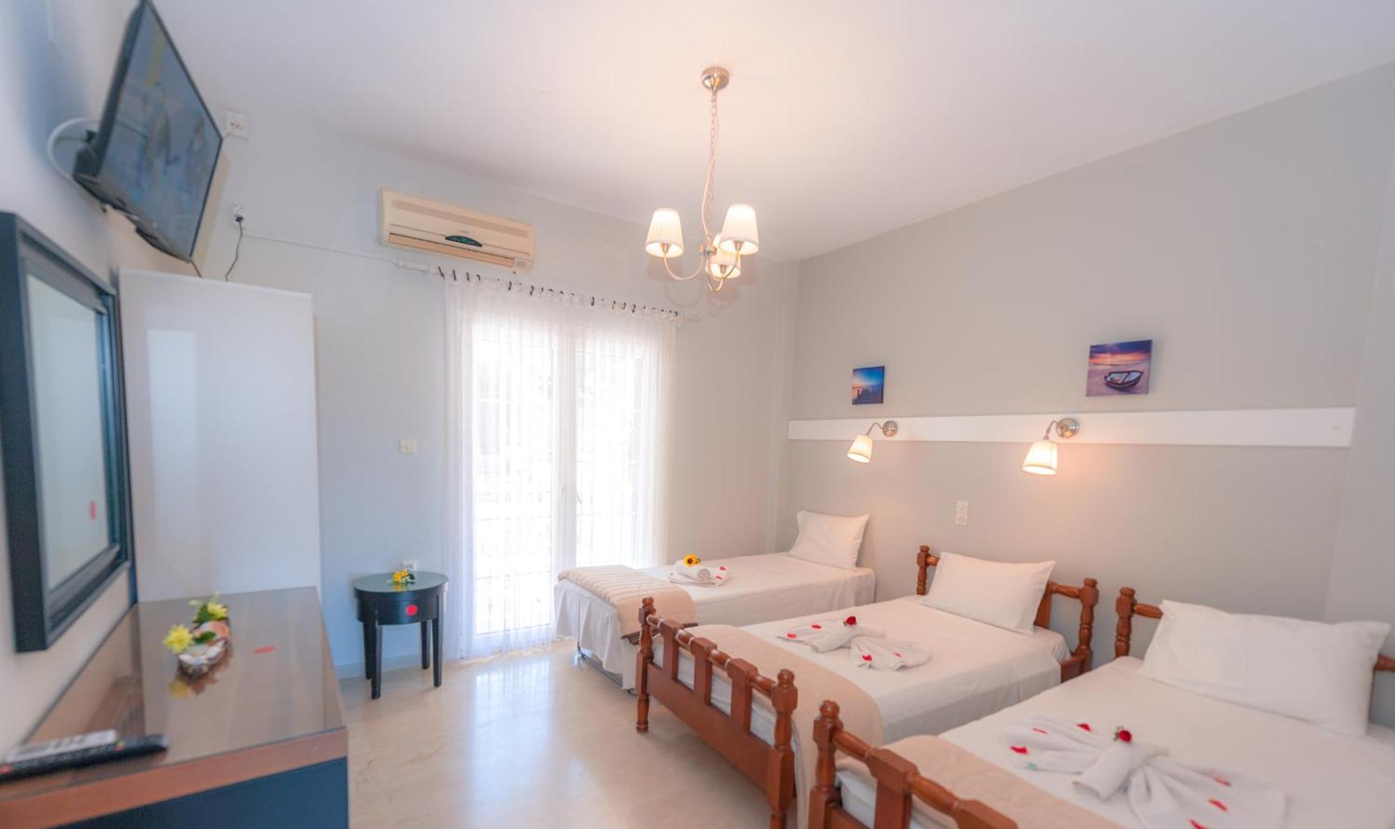Vassilis Paradise Garden Aparthotel Agios Georgios Pagon Dış mekan fotoğraf