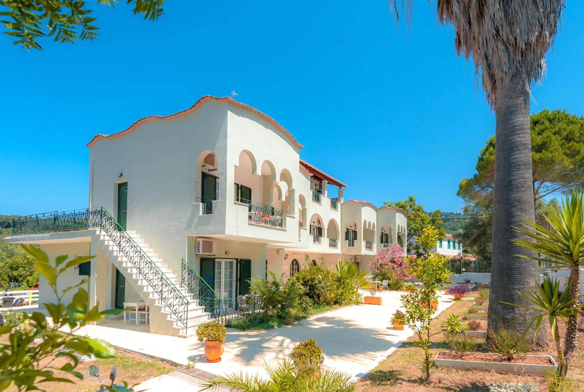Vassilis Paradise Garden Aparthotel Agios Georgios Pagon Dış mekan fotoğraf